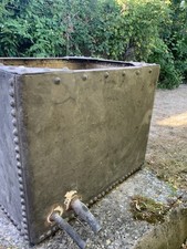 Vintage galvanised riveted for sale  ENFIELD