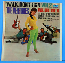 THE VENTURES WALK, DON'T RUN VOL 2 LP  1964 MONO ORIGINAL PLAYS GREAT! VG/VG+!!A comprar usado THE VENTURES WALK, DON'T RUN VOL 2 LP  1964 MONO ORIGINAL PLAYS GREAT! VG/VG+!!A comprar usado  Enviando para Brazil