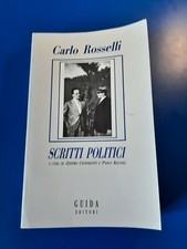 Carlo rosselli scritti usato  Gallarate