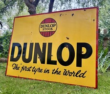 Dunlop tyre advertising for sale  ELY