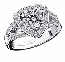 Mauboussin diamant solitaire d'occasion  Neuilly-sur-Seine