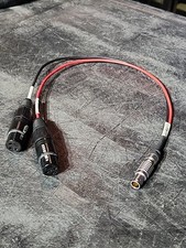 Cabo LEMO 8 pinos macho para duplo XLR de 3 pinos, usado comprar usado  Enviando para Brazil
