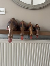 Carved wooden duck for sale Carved wooden duck for sale  YORK