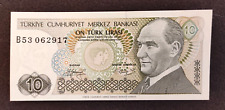 Banconota turchia turkey usato  Verduno