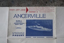 Croisières paquet ancerville d'occasion  Le Havre-