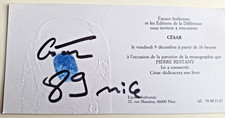 César sculpteur signature d'occasion  Angers-