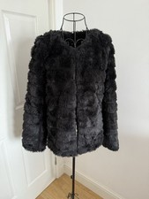 Ladies black faux for sale  HARROW