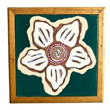 Vtg handcrafted floral for sale  Whiting