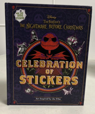 Disney Tim Burton's Nightmare Before Christmas Celebration of Stickers LIKE New comprar usado  Enviando para Brazil
