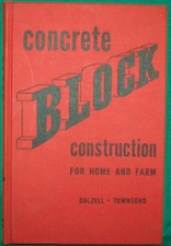 Concrete block construction for sale  Staunton