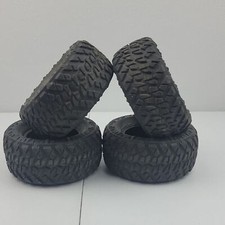 Conjunto de quatro pneus off-road pretos para carro de controle remoto, usado comprar usado  Enviando para Brazil