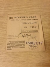 National savings certificates for sale  MARKET RASEN