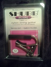 Shubb S2 Made In USA Deluxe cabo de nylon guitarra capo, aço inoxidável comprar usado  Enviando para Brazil