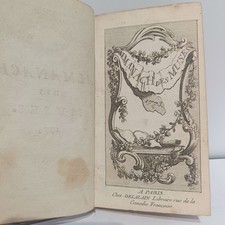 Poésie romantique almanach d'occasion  France