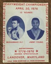 muhammad ali programme for sale  COVENTRY