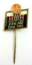 Broche oficial do Campeonato Europeu de Basquete Masculino 1981 Euro Basket comprar usado  Enviando para Brazil