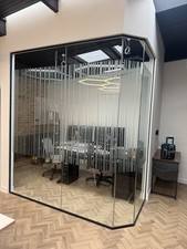 Glass office partition for sale  GUILDFORD