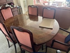 Yew dining table for sale  LONDON