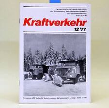 Ddr kraftverkehr 1977 gebraucht kaufen  Bitterfeld