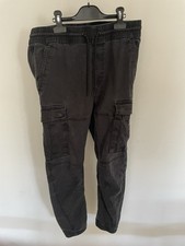 Pantalon cargo noir d'occasion  Lyon V
