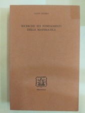 Hilbert ricerchesui fondamenti usato  Italia