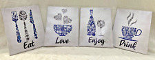 Blue white kitchen for sale  Lancaster