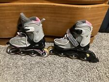 Usado, Bladerunner tamanho ajustável 1-4 patins rosa e cinza comprar usado Usado, Bladerunner tamanho ajustável 1-4 patins rosa e cinza comprar usado  Enviando para Brazil