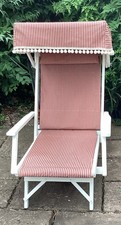 Vintage reupholstered folding for sale  MONMOUTH