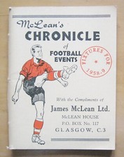 Mclean chronicle football for sale  UK