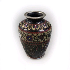 Cloisonné vase cm gebraucht kaufen  Hamburg