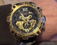 Invicta Zeus Bolt relógio cronógrafo masculino quartzo tom dourado modelo 27281 comprar usado  Enviando para Brazil