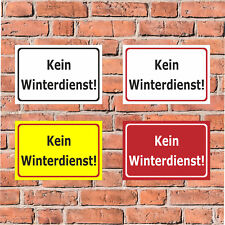 Schild kein winterdienst gebraucht kaufen  Heidenrod