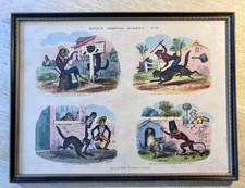 Antica vignetta umoristica usato  Spedire a Italy