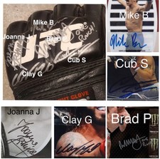 Ufc glove auto for sale  DENBIGH
