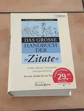 Große handbuch zitate gebraucht kaufen  Selm