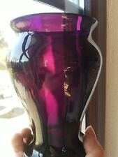 Vintage glasvase vase gebraucht kaufen  Bogel, Mieheln, Weyer