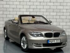 CARRO MODELO LHD 1:18 *RARO* KYOSHO BMW 1 Series E88 conversível C59 (prata)! *HTF comprar usado  Enviando para Brazil