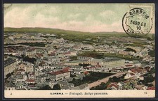 Ansichtskarte Lisboa, Antigo panorama  comprar usado  Enviando para Brazil