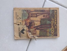 Almanach françois 1940 d'occasion  La Ciotat