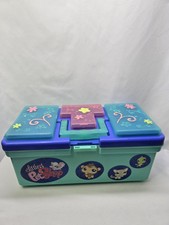 Littlest Pet Shop estojo de armazenamento azul caixa de ferramentas - SEM TRAVA - Leia a descrição comprar usado  Enviando para Brazil