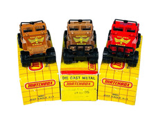 Matchbox Superfast (3) MB5 Golden Eagle Jeep Eagle 4x4 - com caixas de grade amarela comprar usado  Enviando para Brazil