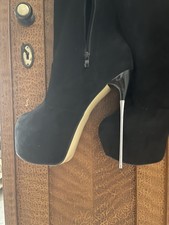 Verknees metallabsatz 44 gebraucht kaufen  Peitz