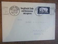 Ddr sondermarke einzelfrankatu gebraucht kaufen  Halle