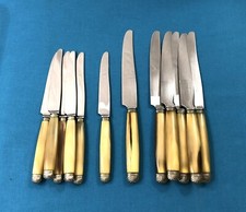 Couteaux manches corne d'occasion  Nancy-