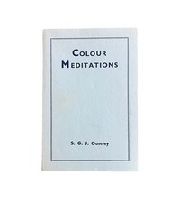 Colour Meditations S.G.J. Ouseley 1966 Vintage Color Healing Guide Chromotherapy comprar usado  Enviando para Brazil