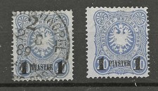 Auslandspostämter piaster 20 gebraucht kaufen  Karlsdorf-Neuthard