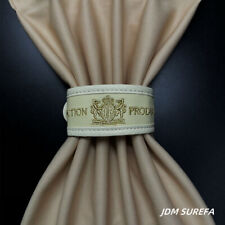 2x JDM Junction Produce Gold JP Couro Bege VIP Cortinas de Carro Sombra Valance 50M comprar usado  Enviando para Brazil