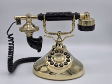 Réplica antiga 1930 estilo ouro e preto designer vitoriano bronze telefone Hollywood comprar usado  Enviando para Brazil