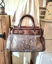 Fossil real leather for sale  MATLOCK