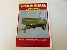 Fraser agricultural dropside for sale  KENDAL